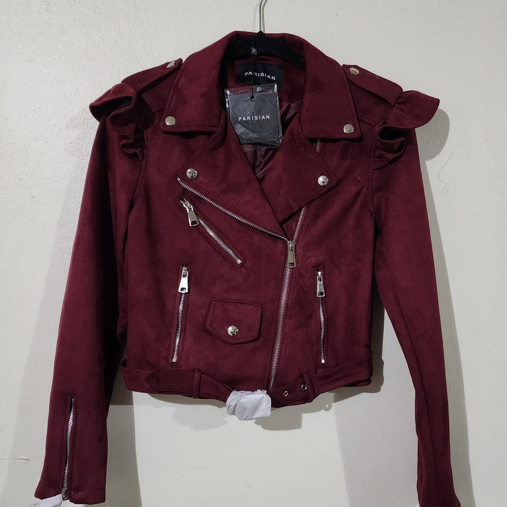 Parisian Works Women's Burgundy Jacket
